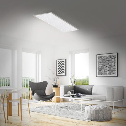 Briloner 7308-016 - LED Plafon ściemnialny STARRY SKY LED/24W/230V 3000-6000K + pilot zdalnego sterowania