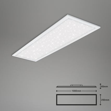 Briloner 7308-016 - LED Plafon ściemnialny STARRY SKY LED/24W/230V 3000-6000K + pilot zdalnego sterowania