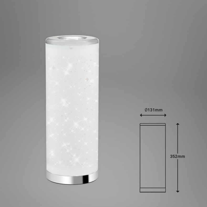 Briloner 7332-018 - LED Lampa stołowa STARRY SKY 1xGU10/5W/230V biała