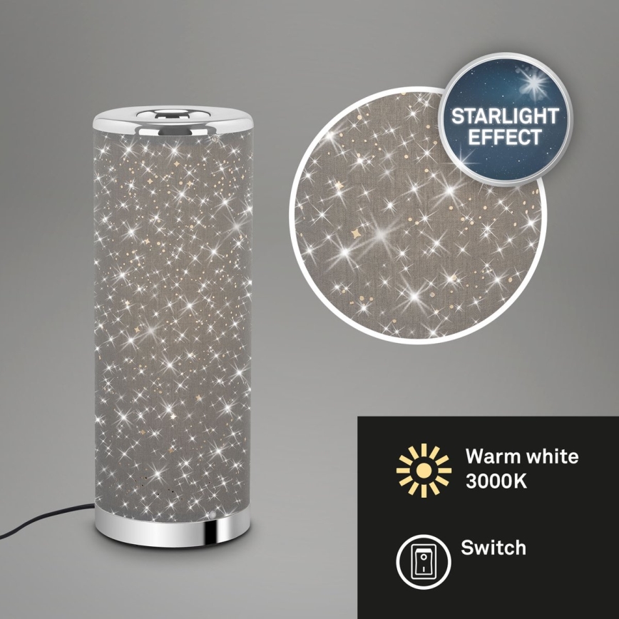 Briloner 7334-014 - LED Lampa stołowa STARRY SKY 1xGU10/5W/230V 3000K