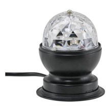 Briloner 7347-015 - LED Lampa stołowa disco kula DISCO LIGHT 1xE27/3W/230V
