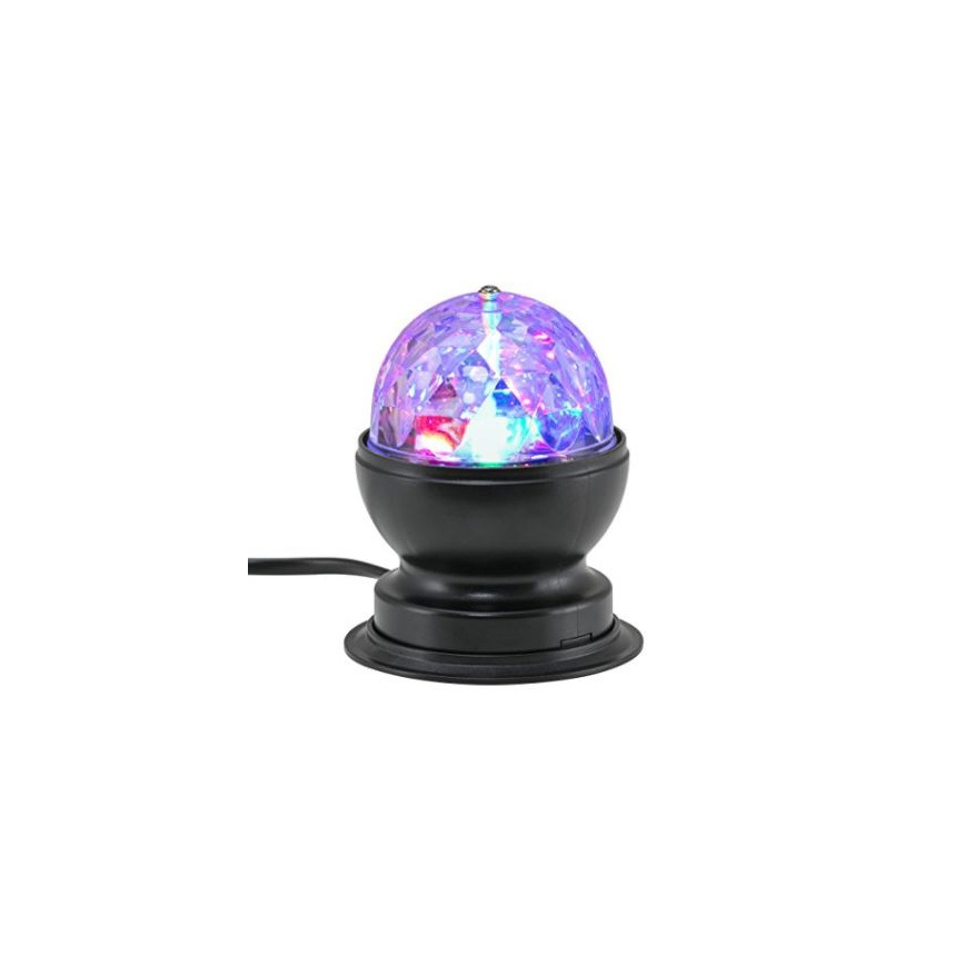 Briloner 7357-015 - LED Lampa stołowa disco kula DISCO LIGHT 1xE27/3W/230V