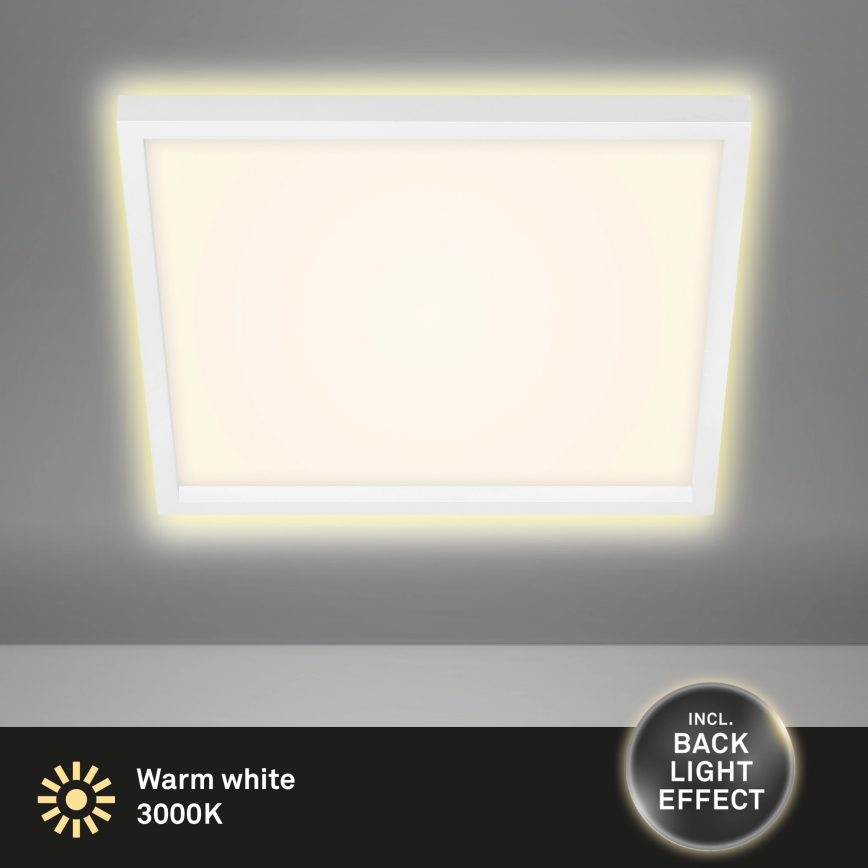Briloner 7364-016 - LED Plafon CADRE LED/22W/230V 42,2x42,2 cm biały