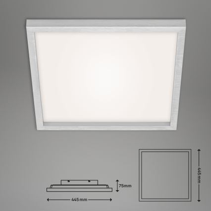 Briloner 7371-014 - LED Plafon ściemnialny LED/24W/230V 3000-6500K + Pilot zdalnego sterowania