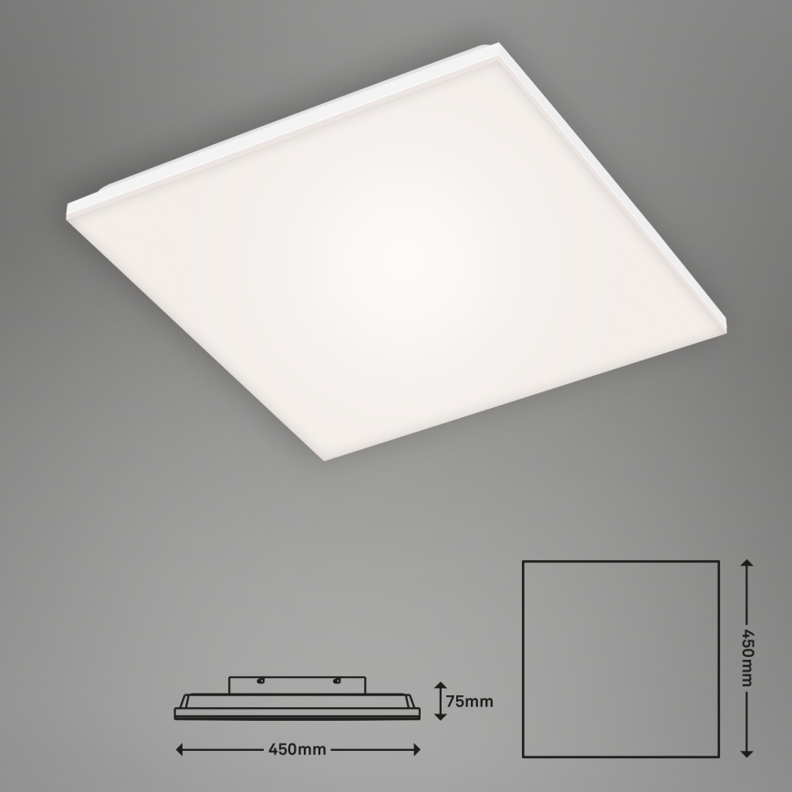 Briloner 7376-116 - LED Plafon FRAMELESS LED/24W/230V
