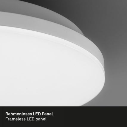 Briloner 7377-016 - LED Plafon ściemnialny LED/12W/230V 3000-6500K + pilot zdalnego sterowania