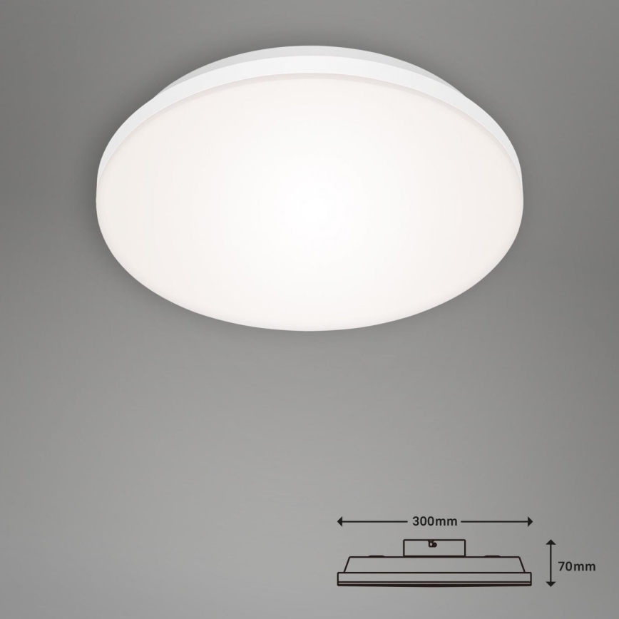 Briloner 7377-016 - LED Plafon ściemnialny LED/12W/230V 3000-6500K + pilot zdalnego sterowania