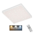 Briloner 7381-116 - LED Plafon ściemnialny STARRY SKY LED/24W/230V 3000-6500K + zdalne sterowanie