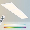 Briloner 7388-016 - Ściemnialna lampa sufitowa RGBW LED/24W/230V 3000-6500K + pilot zdalnego sterowania