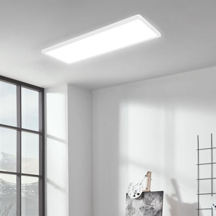 Briloner 7404-016 - LED RGBW ściemnialny natynkowy panel LED/22W/230V 4000K + pilot zdalnego sterowania