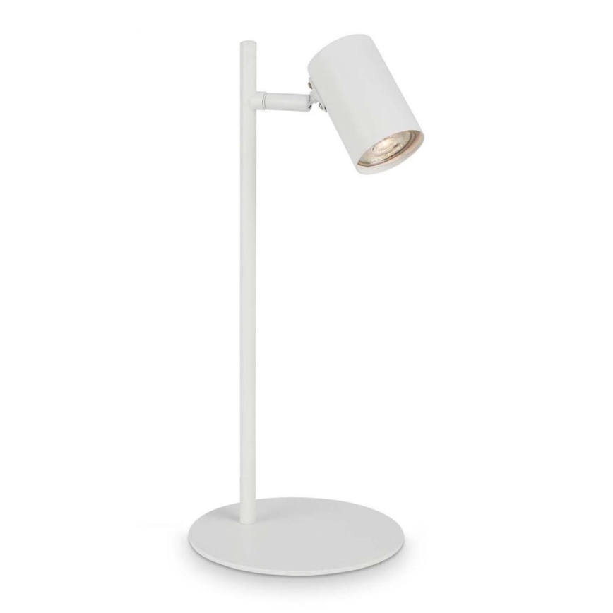 Briloner 7408-016 - Lampa stołowa RETRO 1xGU10/9W/230V biała
