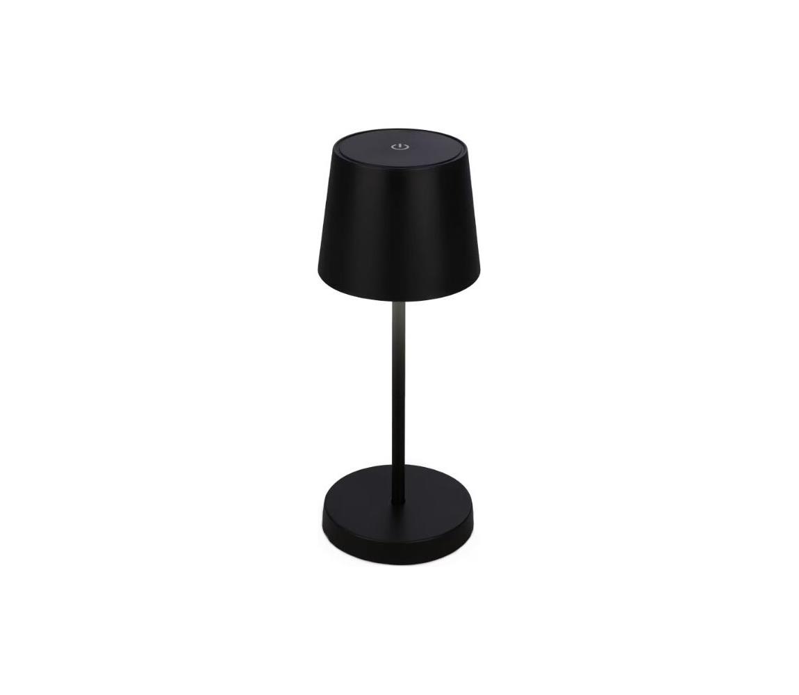 Briloner 7423015 - LED Lampa stołowa ściemnialna LED/2,6W/5V IP44 czarny
