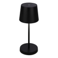 Briloner 7423015 - LED regulowana jasność, ładowalna lampa stołowa na zewnątrz LED/2,6W/5V IP44 2000 mAh czarna