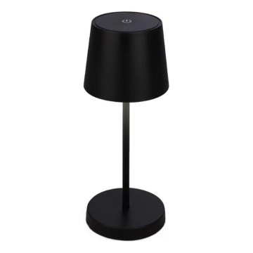 Briloner 7423015 - LED regulowana jasność, ładowalna lampa stołowa na zewnątrz LED/2,6W/5V IP44 2000 mAh czarna