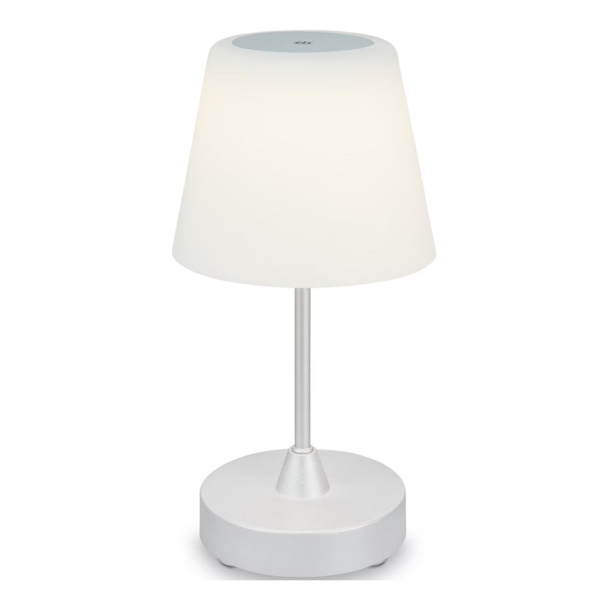 Briloner 7445-014 - LED Ściemnialna akumulatorowa zewnętrzna dotykowa Lampa stołowa LED/3W/5V IP44 2000 mAh