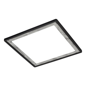 Briloner 7457-414 - Lampa sufitowa SLIM LED/18W/230V 4000K 29x29 cm czarna