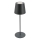 Briloner 7508015 - LED Ściemnialna ładowalna zewnętrzna lampa stołowa 2w1 LED/2,5W/5V IP44 czarny