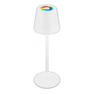 Briloner 7559016 - Zewnętrzna ładowalna ściemnialna lampa stołowa LED RGB COLORIS LED/3,5W/5V IP44 2000 mAh Wi-Fi Tuya