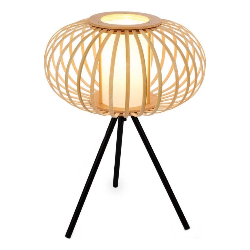 Briloner 7759011 - Lampa stołowa 1xE27/10W/230V bambus