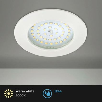 Briloner 8310-016 - LED Łazienkowa oprawa wpuszczana ATTACH LED/10,5W/230V IP44