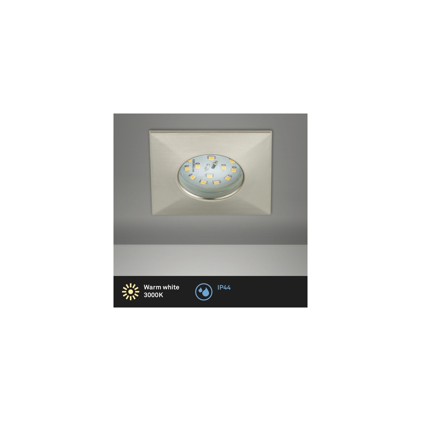 Briloner 8313-012 - LED Łazienkowa oprawa wpuszczana LED/5W/230V IP44 matowy chrom