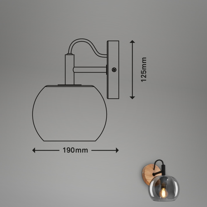 Briloner - Kinkiet KYRO 1xE14/10W/230V