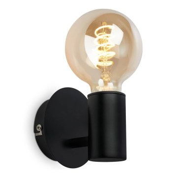 Briloner - Kinkiet łazienkowy 1xE27/10W/230V IP44 czarny