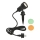 Briloner - Lampa zewnętrzna LED TERRA 1xGU10/3W/230V IP44 czarna