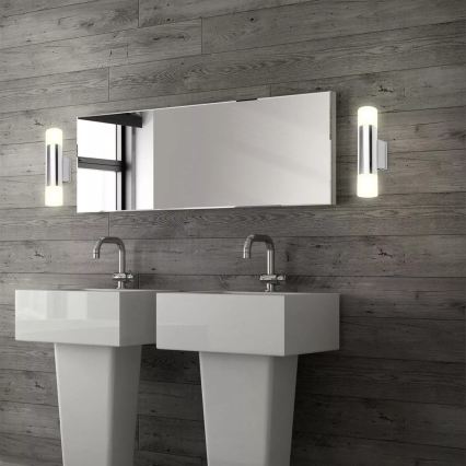 Briloner - LED kinkiet łazienkowy 2xGU10/4,8W/230V IP44 3000K błyszczący chrom