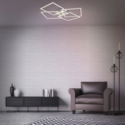 Briloner - LED regulowany sufitowy żyrandol FRAME 4xLED/12W/230V