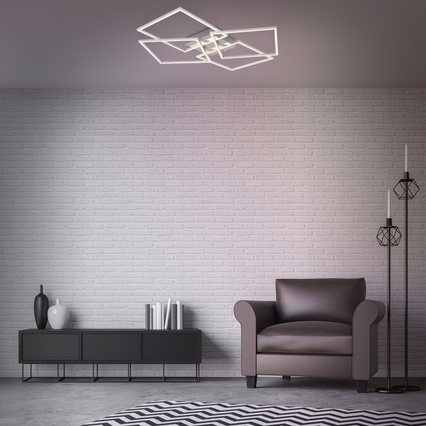 Briloner - LED regulowany sufitowy żyrandol FRAME 4xLED/12W/230V