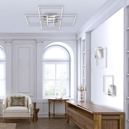 Briloner - LED regulowany sufitowy żyrandol FRAME 4xLED/12W/230V