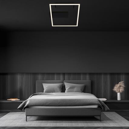Briloner - LED oprawa sufitowa FRAME LED/14W/230V 3000K 30x32 cm czarna