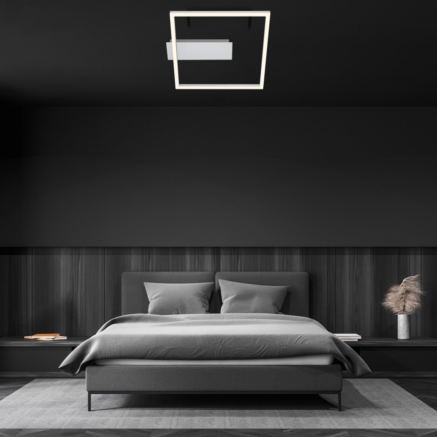 Briloner - LED oprawa sufitowa FRAME LED/14W/230V 3000K 30x32 cm matowy chrom