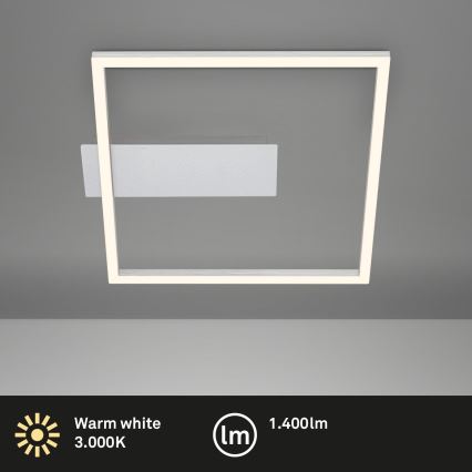 Briloner - LED oprawa sufitowa FRAME LED/14W/230V 3000K 30x32 cm matowy chrom