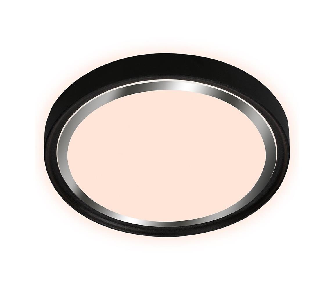 Briloner - LED Plafon KAHIKO LED/15W/230V czarny
