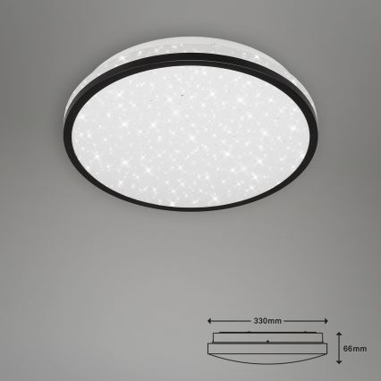 Briloner - LED Plafon łazienkowy STARRY SKY LED/12W/230V IP44