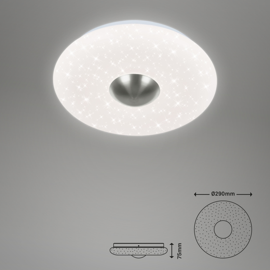 Briloner - LED Plafon NALU LED/12W/230V