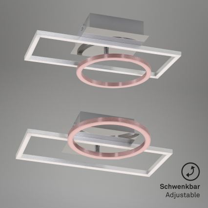 Briloner - LED Plafon ściemnialny FRAMES LED/19W/230V