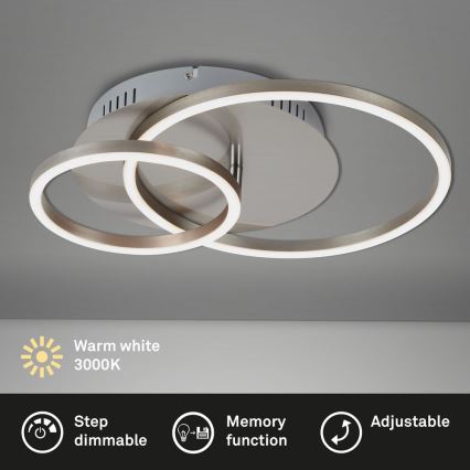 Briloner - LED Plafon ściemnialny FRAMES LED/24,5W/230V