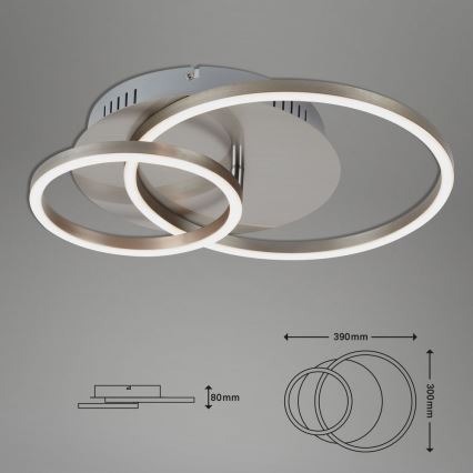 Briloner - LED Plafon ściemnialny FRAMES LED/24,5W/230V