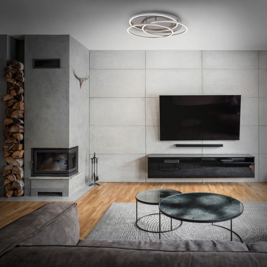Briloner - LED Plafon ściemnialny FRAMES LED/60W/230V matowy chrom