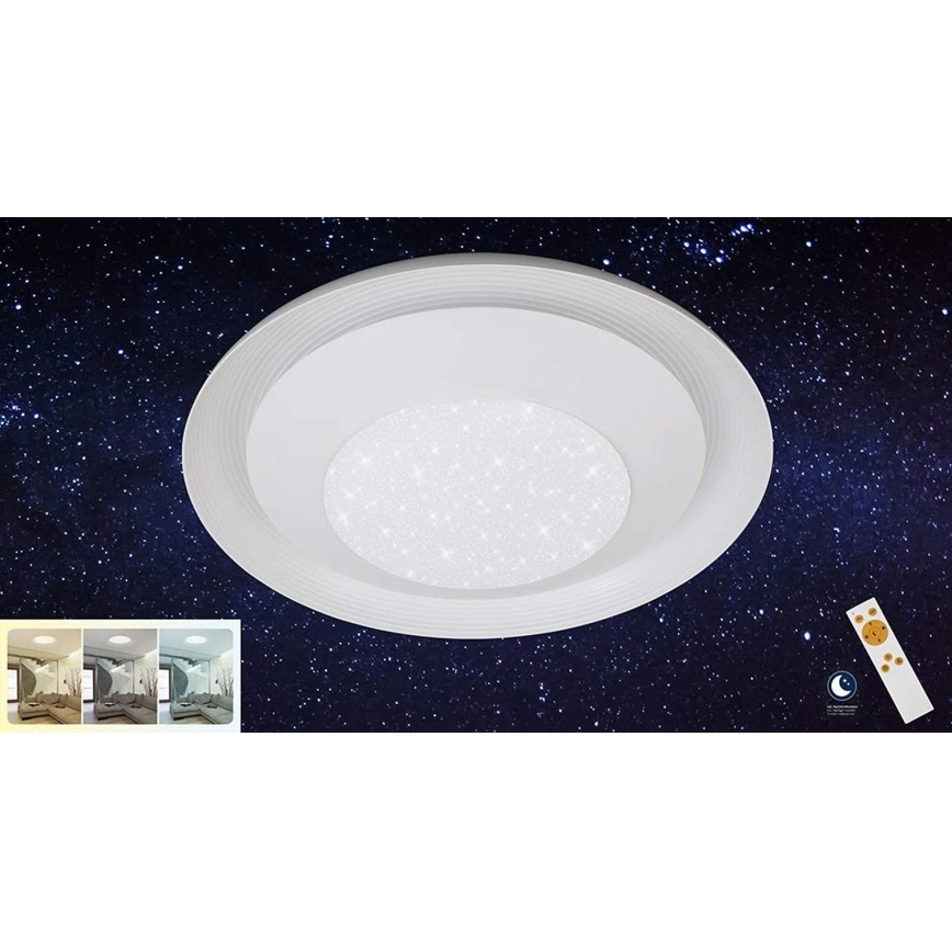Briloner 3366-116 - LED Plafon ściemnialny LED/24W/230V 3000K-6500K +ZS