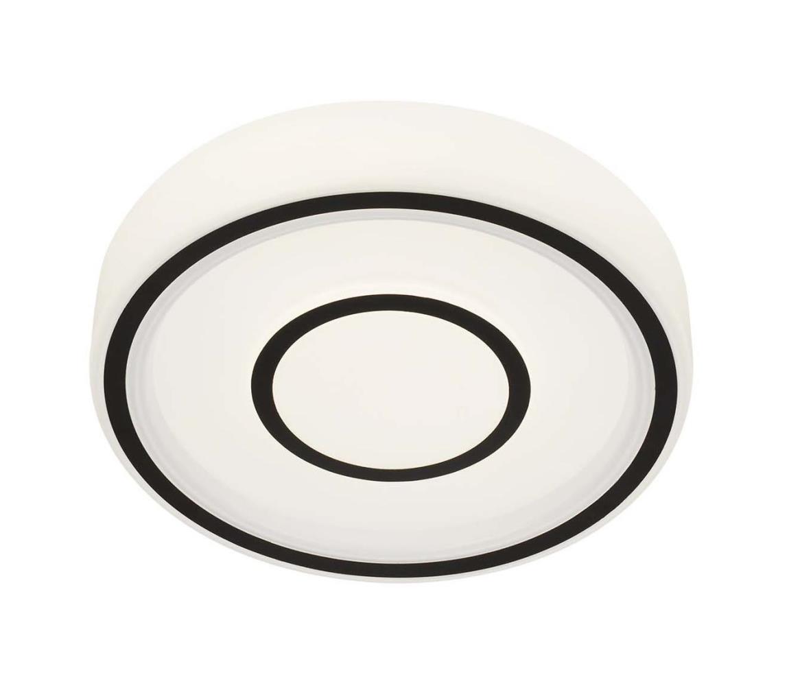 Briloner - LED Plafon SIRKEL LED/12W/230V czarny