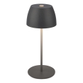 Briloner - LED ściemnialna ładowalna dotykowa lampa stołowa zewnętrzna MINI LED/2,5W/5V IP44 1800 mAh antracyt