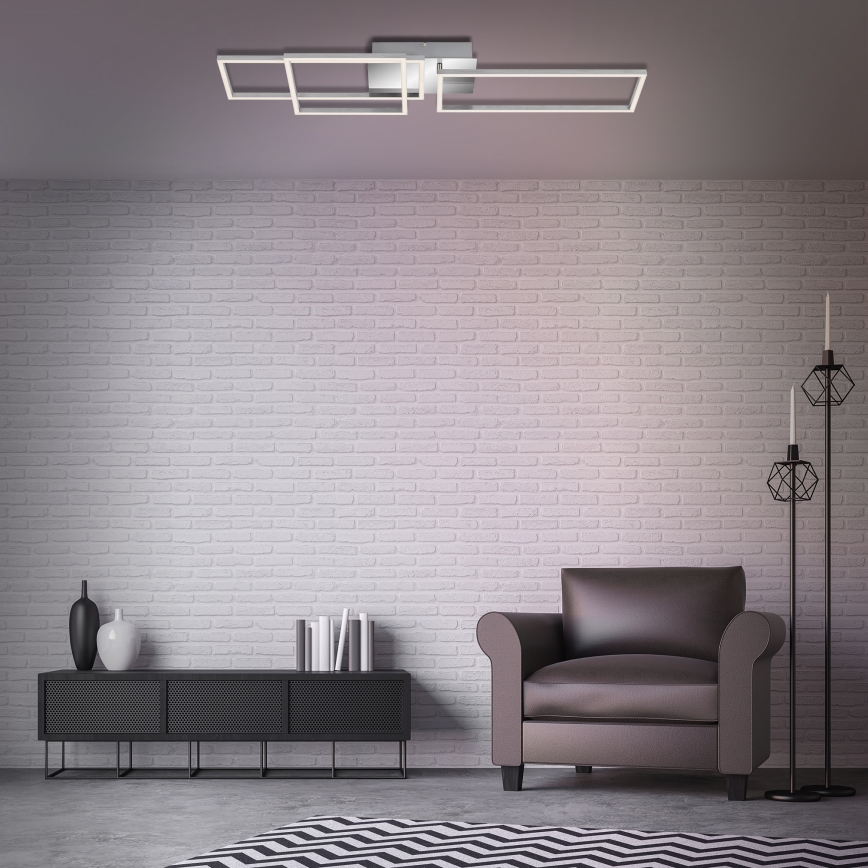 Briloner - LED Ściemnialny żyrandol natynkowy FRAME LED/44W/230V