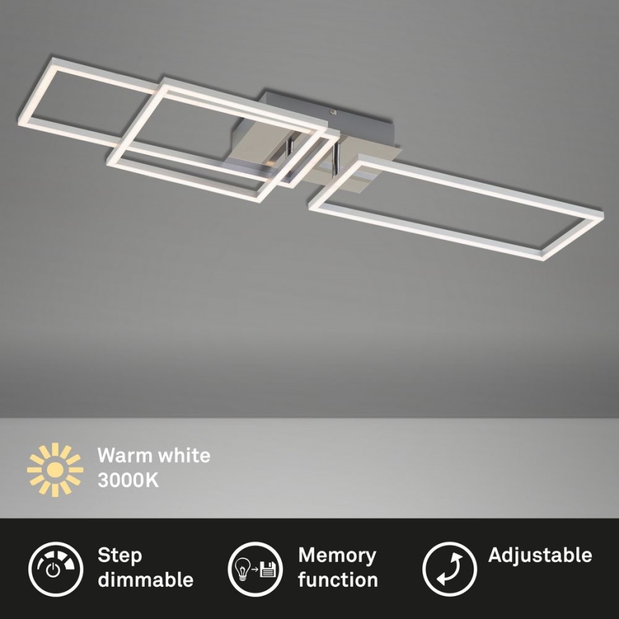 Briloner - LED Ściemnialny żyrandol natynkowy FRAME LED/44W/230V