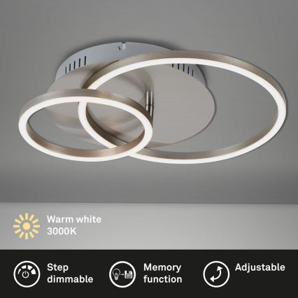 Briloner - LED regulowane oświetlenie sufitowe FRAMES LED/24,5W/230V
