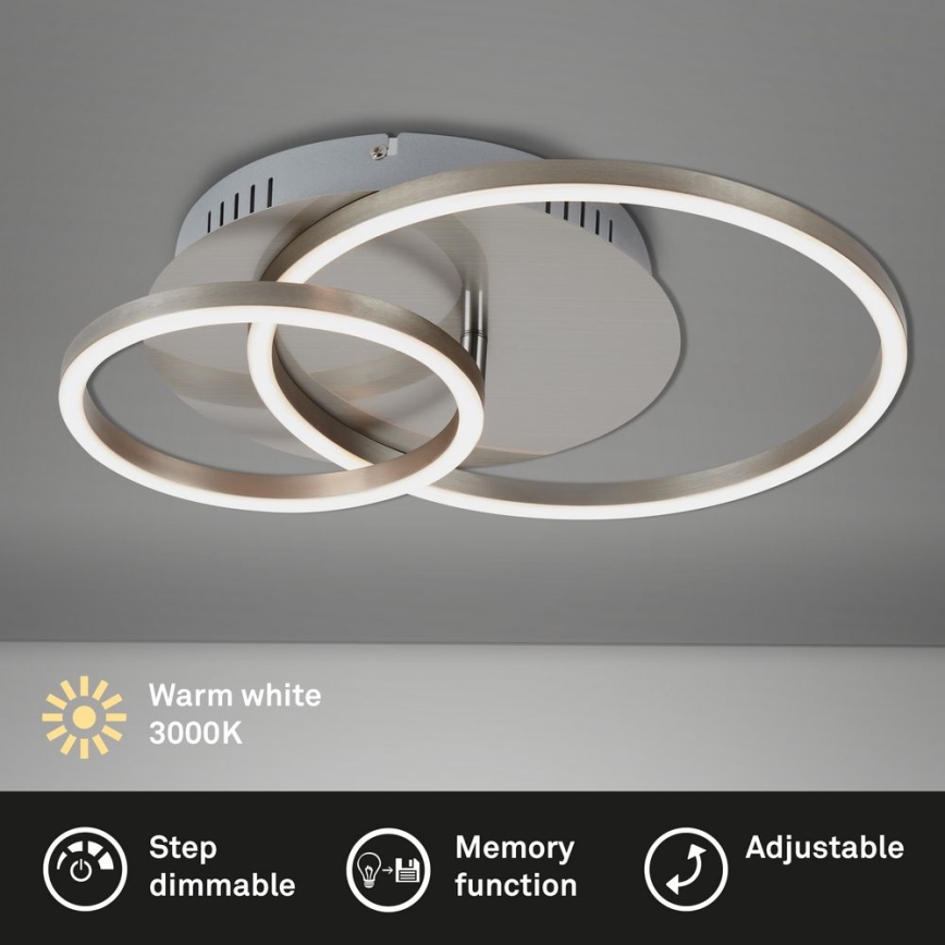 Briloner - LED regulowane oświetlenie sufitowe FRAMES LED/24,5W/230V