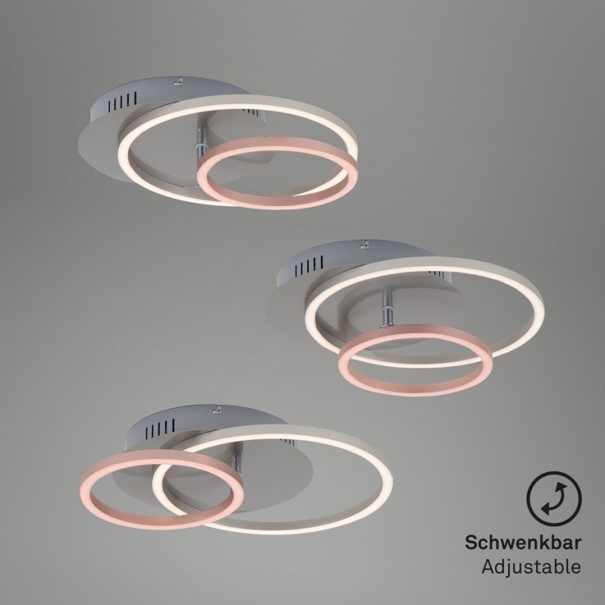 Briloner - LED regulowane oświetlenie sufitowe FRAMES LED/24,5W/230V